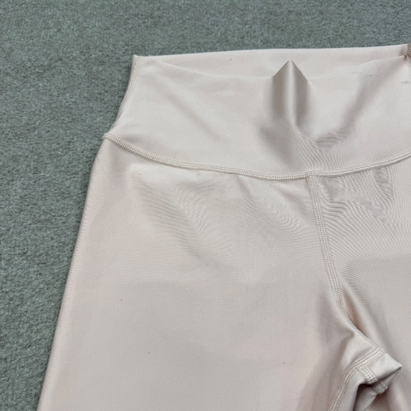 Alo Pants Womens Size L Large Pink Leggings Compression - Picture 4 of 13